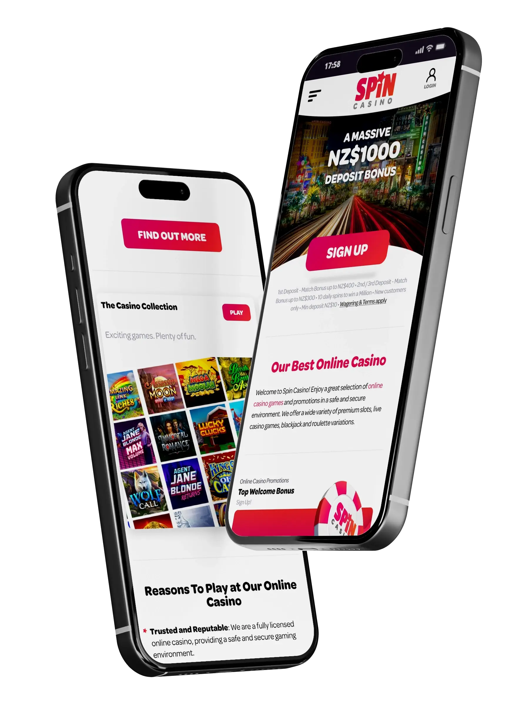Spinko Mobile App